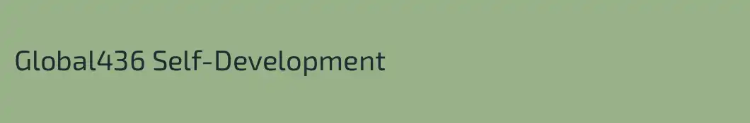 Global436 Self-Development